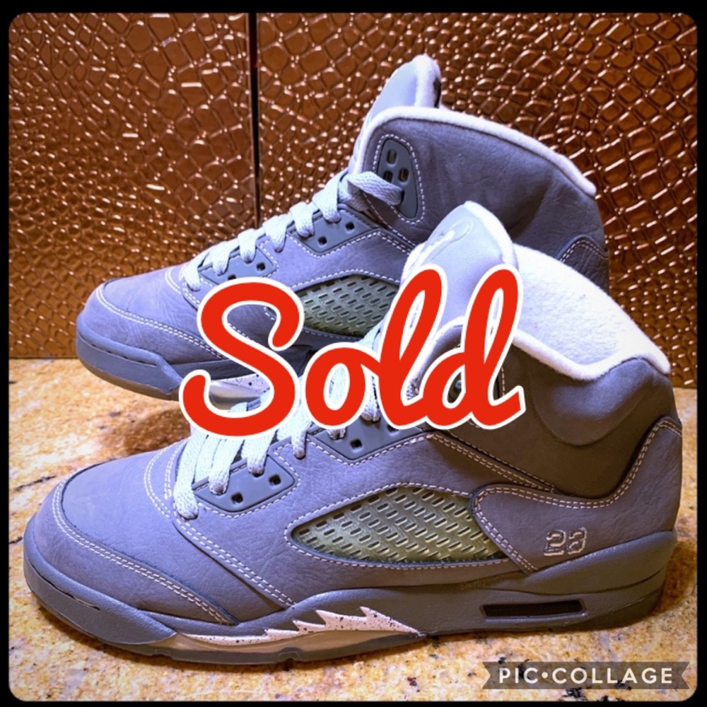 Air Jordan 5 Retro Wolf (Grey)
